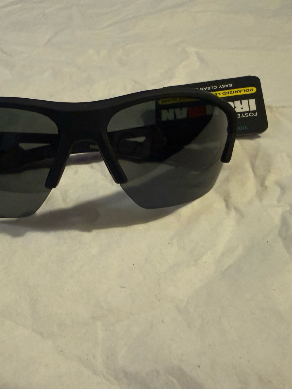 Iron Man Black Polarized Sport Sunglasses
